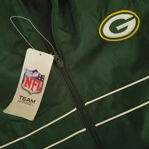 Green Bay Packers Dunbrooke Men's NFL Full Zip Jacket Windbreaker - Picture 2 of 4